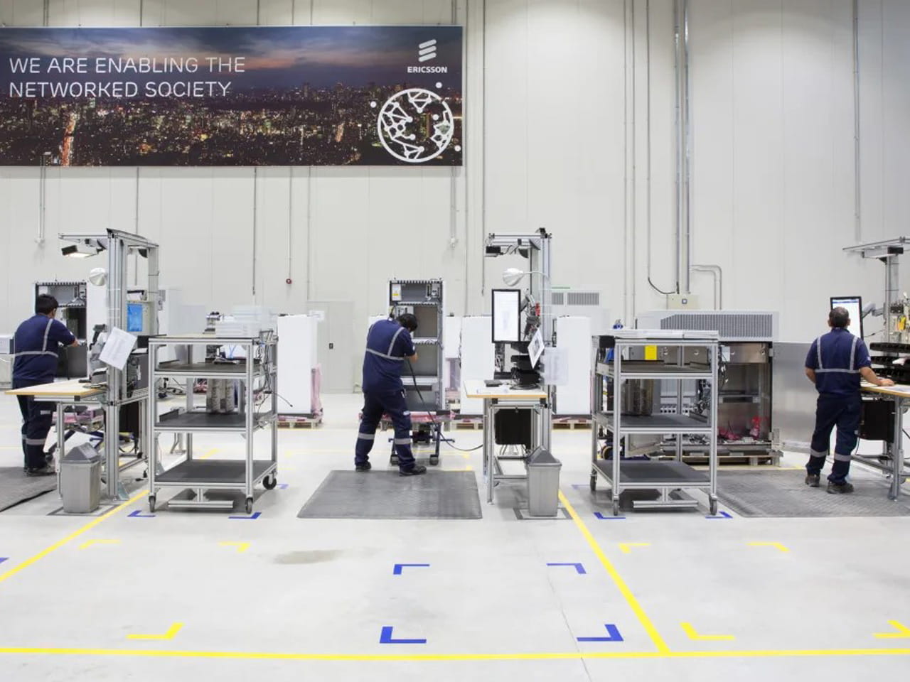 Logistics Manufacturing Services for Ericsson in Dubai